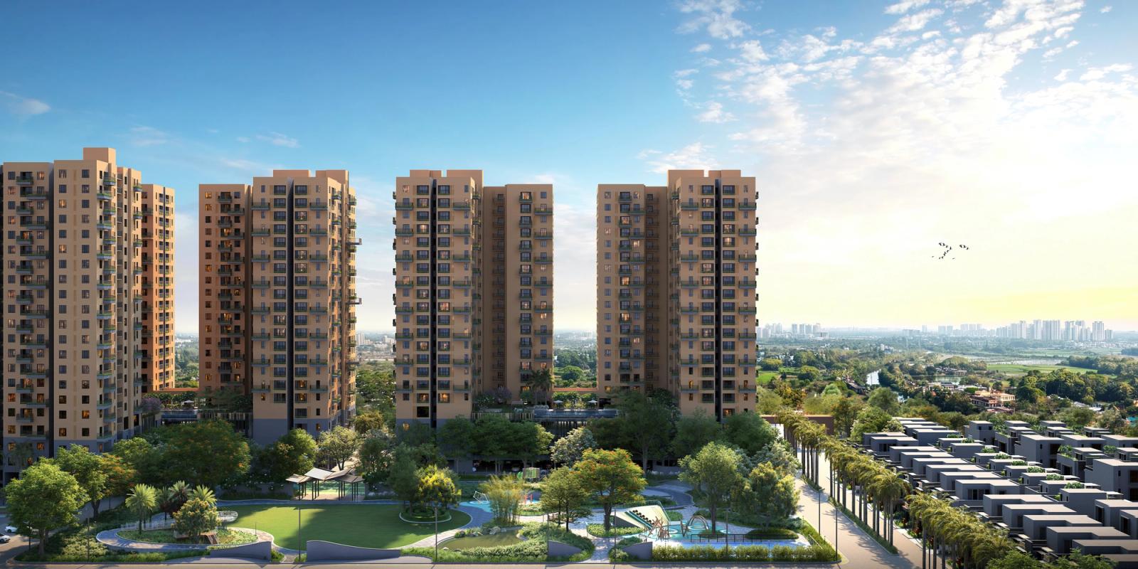 Residential towers represented by Elevora in Kolkata