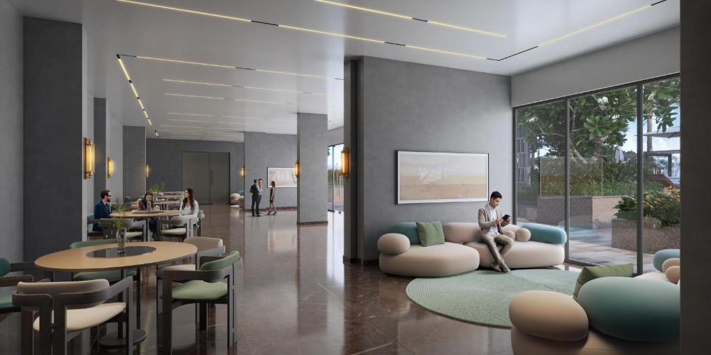 Clubhouse lounge at Vinayak 21 Acres